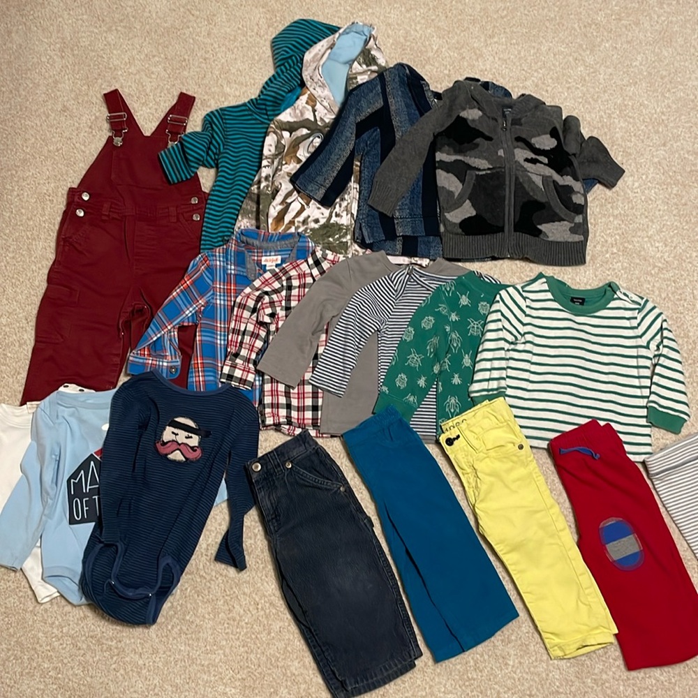12-18 Month Boy Cold Weather Clothing Lot